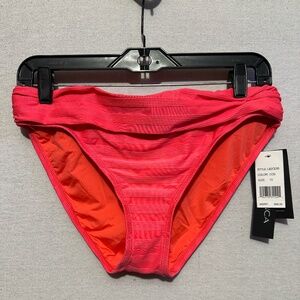 NWT La Blanca Banded Island Goddess Bathing Suit Bikini Bottoms - size 10